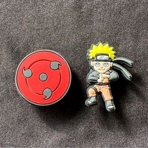Naruto Croc Charm Set